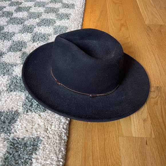 Free People London Felt Hat - Black - Picture 1 of 7